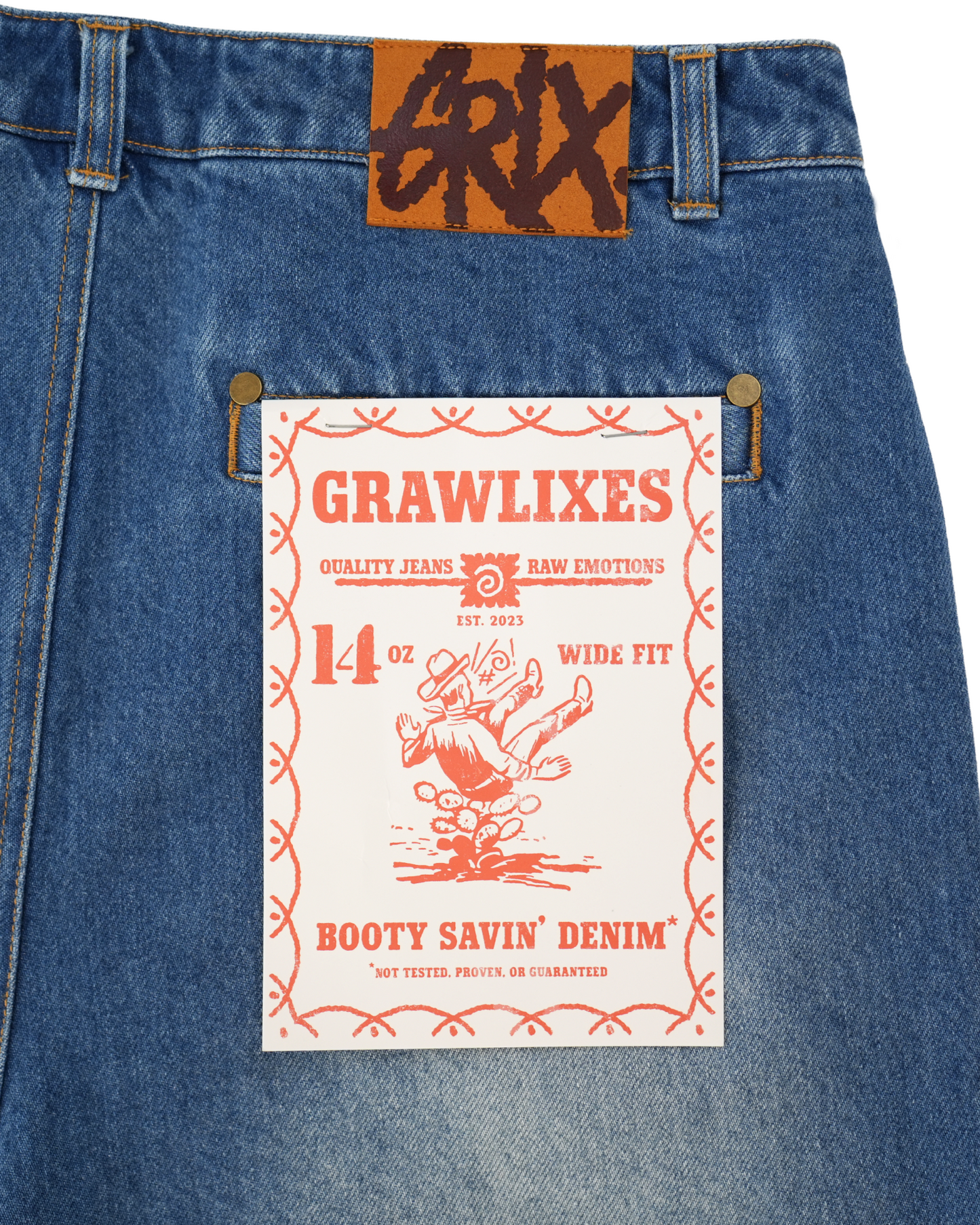 Dizzy Washed Denim Jorts