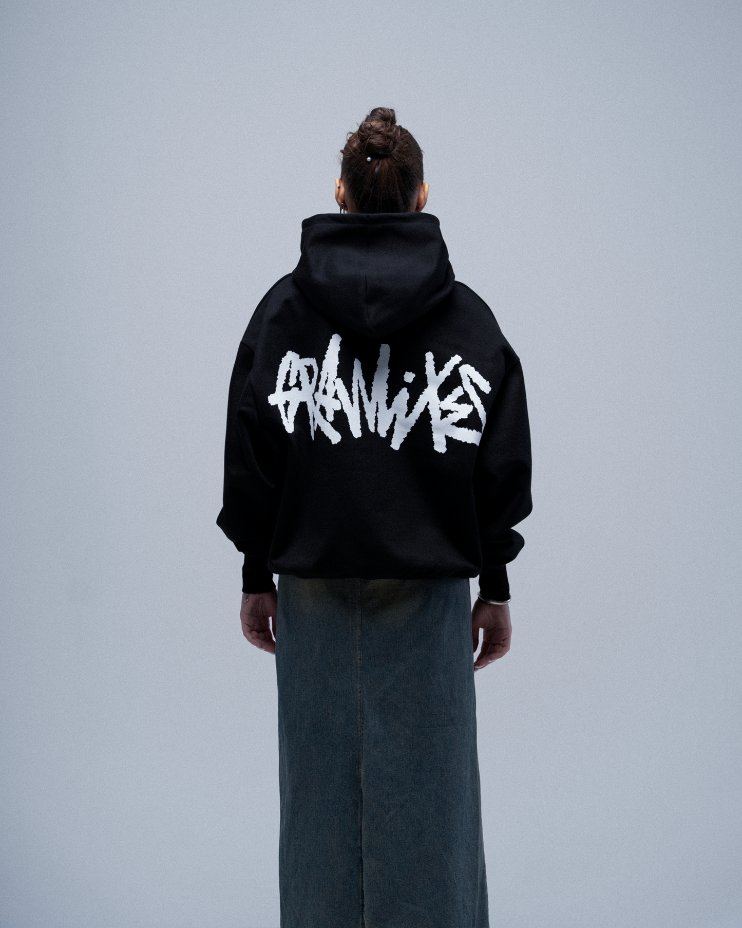 GRWLX LOGO HOODIE BLACK