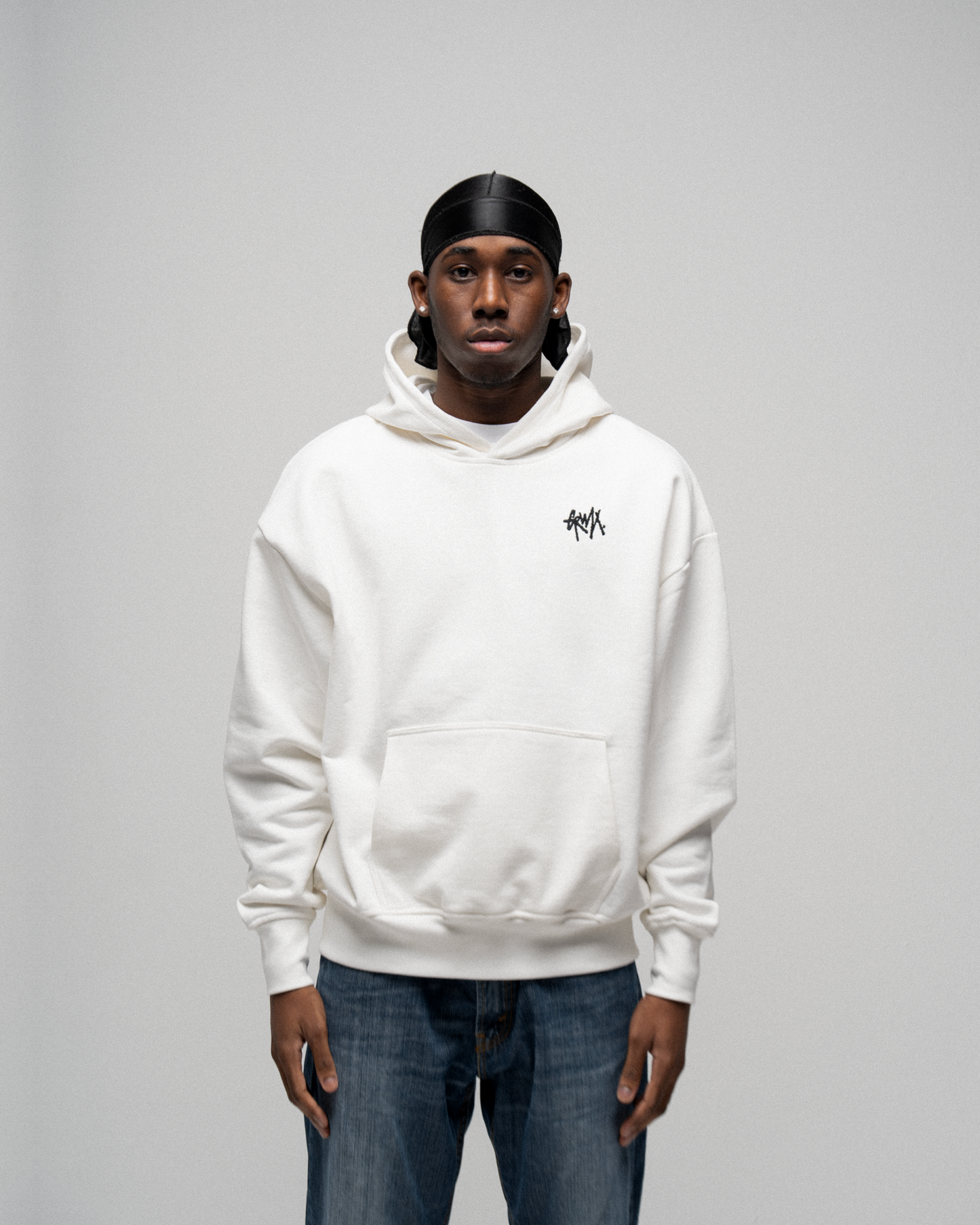 GRWLX LOGO HOODIE OFF-WHITE