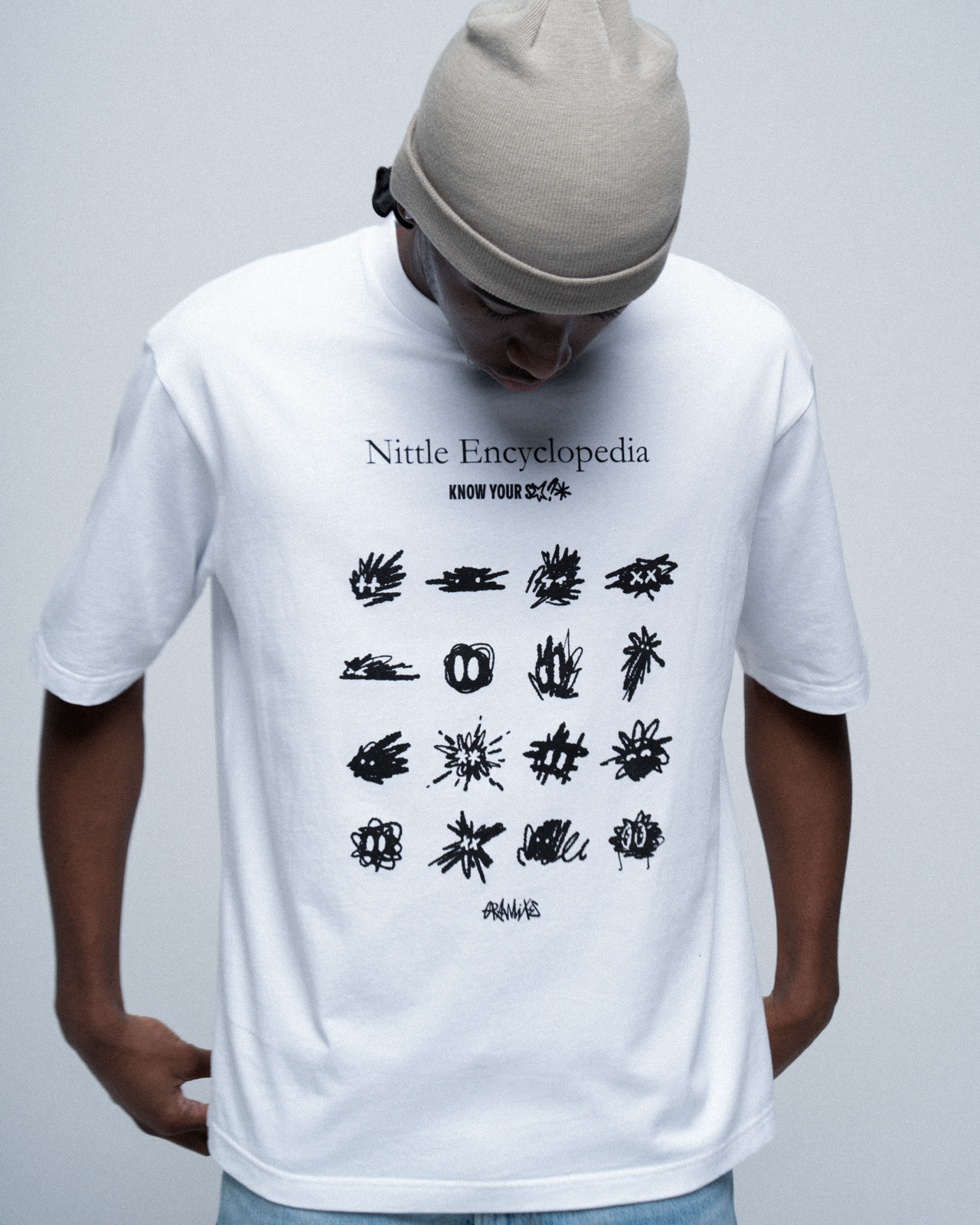 NITTLE ENCYCLOPEDIA Oversized T-Shirt