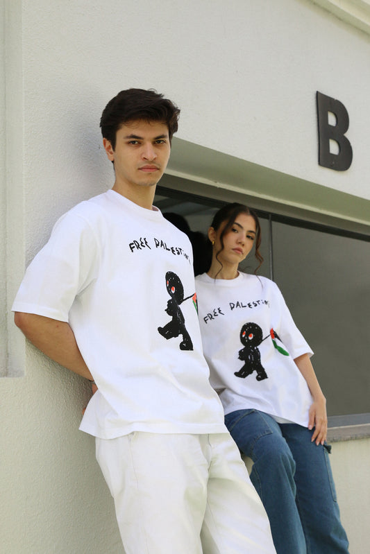 Free Palestine Oversized T-Shirt