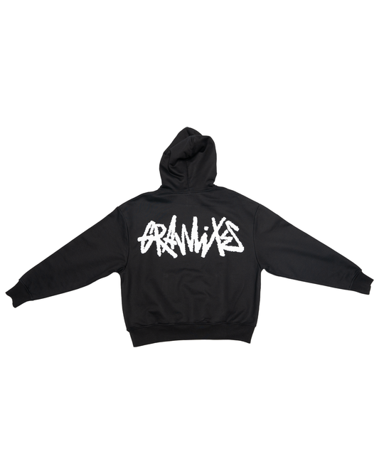 GRWLX LOGO HOODIE BLACK