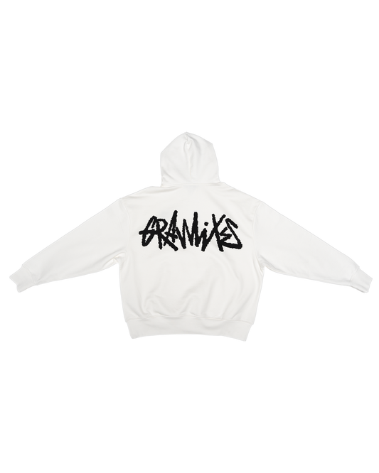 GRWLX  LOGO HOODIE OFF-WHITE